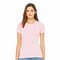 BELLA + CANVAS Women’s Short Sleeve Crewneck Slim Fit Tee Cotton T-Shirt for Everyday Wear